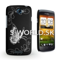 Zadný kryt HTC One S - Hybrid Butterfly čierna