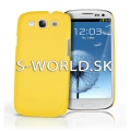 Zadný kryt Samsung Galaxy S3 - Hybrid žltá