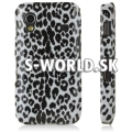 Zadný kryt Samsung Galaxy Ace - Leopard biela
