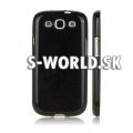 Silikónový obal Samsung Galaxy S3 - Glittery čierna