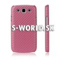 Zadný kryt Samsung Galaxy S3 - Carbon ružová