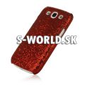 Zadný kryt Samsung Galaxy S3 - Glittery Disco červená