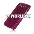 Zadný kryt Samsung Galaxy S3 - Glittery Disco fialová