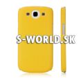 Zadný kryt Samsung Galaxy S3 - New Mesh žltá
