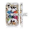 Silikónový obal Samsung Galaxy Ace - Butterfly Colourful