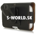 Kožený obal Samsung Galaxy S3 - Belt čierna