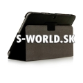 Kožený obal Samsung Galaxy Tab 2 10.1 - Stand čierna