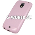 Silikónový obal Samsung Galaxy Nexus - Glittery svetlo-ružová