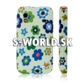 Silikónový obal Samsung Galaxy Ace - Cute Flowers