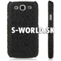 Zadný kryt Samsung Galaxy S3 - Luxury Floral čierna