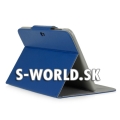 Kožený obal Samsung Galaxy Note 10.1 N8000 - Stand modrá
