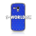 Zadný kryt Samsung Galaxy S3 Mini - Chrome Diamant tmavo-modrá