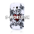 Silikónový obal Samsung Galaxy S3 Mini - Heart červená