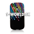 Silikónový obal Samsung Galaxy S3 Mini - Meteor čierna