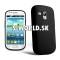 Silikónový obal Samsung Galaxy S3 Mini - Soft čierna
