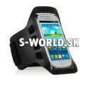 Športový pás na rameno Samsung Galaxy S3 Mini - čierna