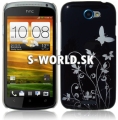 Zadný kryt HTC One S - Butterfly čierna