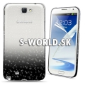 Zadný kryt Samsung Galaxy Note II - Rain Drop čierna