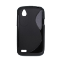 Silikónový obal HTC Desire X - TPU čierna