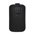 Kožený obal HTC Desire S - Pocket čierna