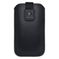 Kožený obal Samsung Galaxy S II - Pocket Twine čierna