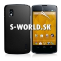 Zadný kryt LG Google Nexus 4 - Hybrid čierna
