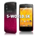 Zadný kryt LG Google Nexus 4 - Rain Drop ružová
