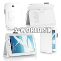 Kožený obal Samsung Galaxy Note 8.0 N5100 - Stand biela
