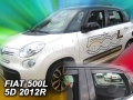 Deflektory FIAT 500L 5D 2012R-> (+ZN)