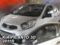 Deflektory KIA PICANTO II 3D 2011R->