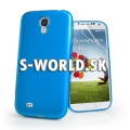 Silikónový obal Samsung Galaxy S4 - Gel svetlo-modrá