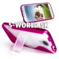 Silikónový obal Samsung Galaxy S4 - S Line Stand ružová