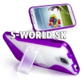 Silikónový obal Samsung Galaxy S4 - S Line Stand fialová