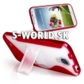 Silikónový obal Samsung Galaxy S4 - S Line Stand červená