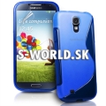 Silikónový obal Samsung Galaxy S4 - TPU modrá
