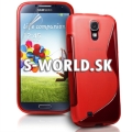 Silikónový obal Samsung Galaxy S4 - TPU červená