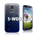 Zadný kryt Samsung Galaxy S4 - Raindrop modrá