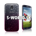 Zadný kryt Samsung Galaxy S4 - Raindrop ružová