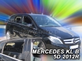 Deflektory MERCEDES klasa B W246 5D 2011R-> (+ZN)