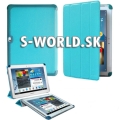 Kožený obal Samsung Galaxy Tab 2 10.1 - Ultra Slim modrá