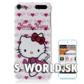 Zadný kryt iPod Touch 5 - Hello Kitty biela