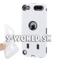 Tvrdý + silikónový obal iPod Touch 5 - Full Body biela