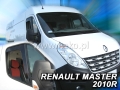 Deflektory RENAULT MASTER 2010R-> / OPEL MOVANO 2010R.->