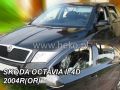 Deflektory ŠKODA OCTAVIA II 4D 2004R->(OR)(+ZN) SEDAN