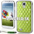 Zadný kryt Samsung Galaxy S4 - Chrome Diamant svetlo-zelená