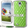 Zadný kryt Samsung Galaxy S4 - Chrome Diamant tmavo-zelená