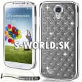 Zadný kryt Samsung Galaxy S4 - Chrome Diamant šedá