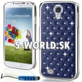 Zadný kryt Samsung Galaxy S4 - Chrome Diamant tmavo-modrá
