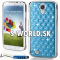 Zadný kryt Samsung Galaxy S4 - Chrome Diamant svetlo-modrá