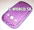 Silikónový obal Samsung Galaxy Fame - Diamond fialová